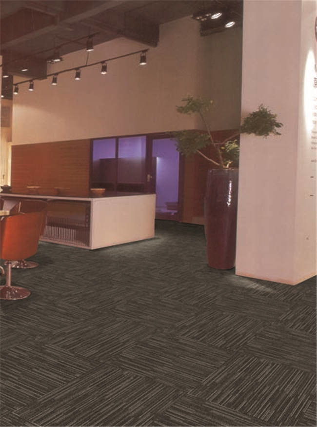 Professional Industrial PP Carpet Tile Hard Wearing Carpet Personalized Pattern