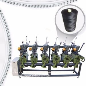  High Speed Six Heads Yarn Winding Machine 5.5 kW 380V with 500 Hours Maintenance for Apparel and Footwear Manufactures