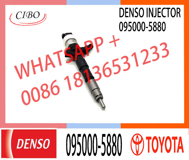 Diesel Engine Auto Parts Common Rail Injector 095000-5880