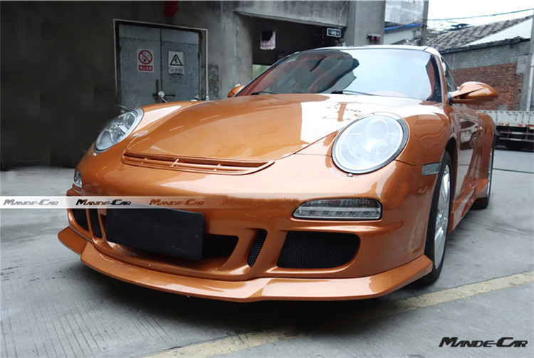 New Product for Porsche 997 911 Body Kit Models 2005-2012 911 Upgrade GT3 Front and Rear Bars Spoiler