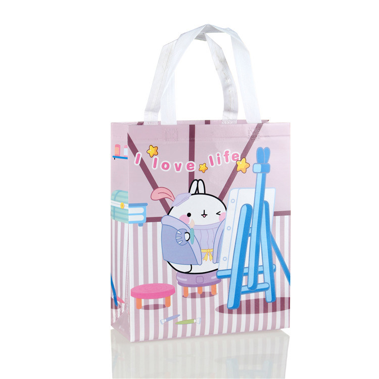 High Quality Cheap OEM Customized Logo Printed Fabric Nonwoven Reusable Shopping Bag Manufacturer