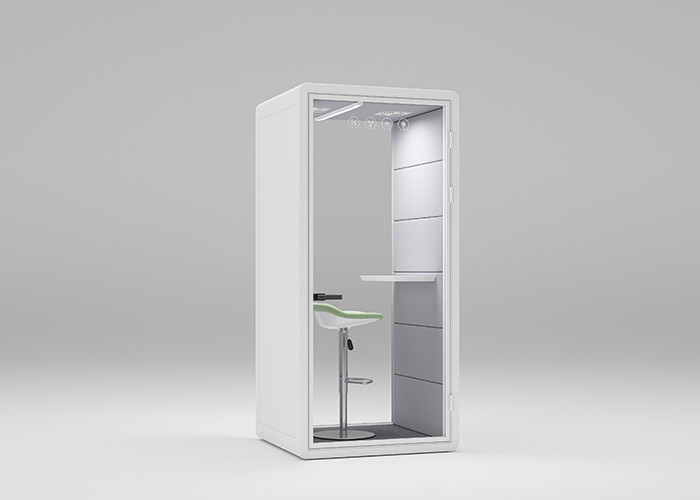 Acoustic Soft Pack office pods Small single pods with L size 4 person meeting pods included sofa color optionalcloth