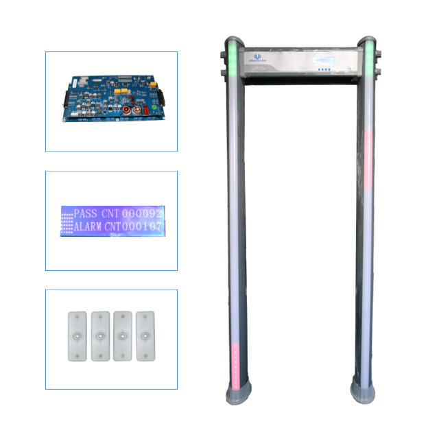 Hight Sensitivity Walk Through Metal Detector 85V-264V AC 2 Years Warranty