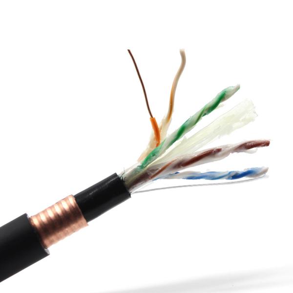 Manufacturer Price 1000Ft Outdoor Jelly Filled Cat6 Cable Utp/Ftp Armored Cat6