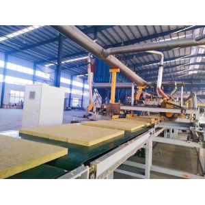 Automatic Rock Wool Production Line with Adjustable Felt Size 1000mm and 2-40 m