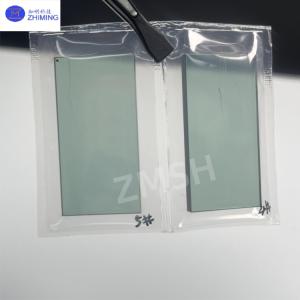 Custom Square Optical Windows Green Moissanite SiC Crystal High Hardness