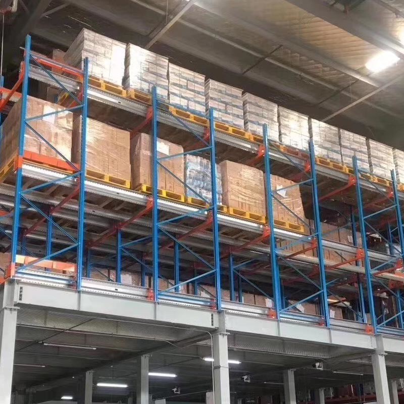Durable Steel Customized Radio Shuttle Rack Pallet Racking for Warehouse