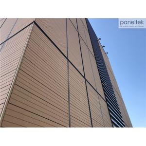  Architectural Ventilated Facade Cladding Systems With UV / Wind Resistance Manufactures