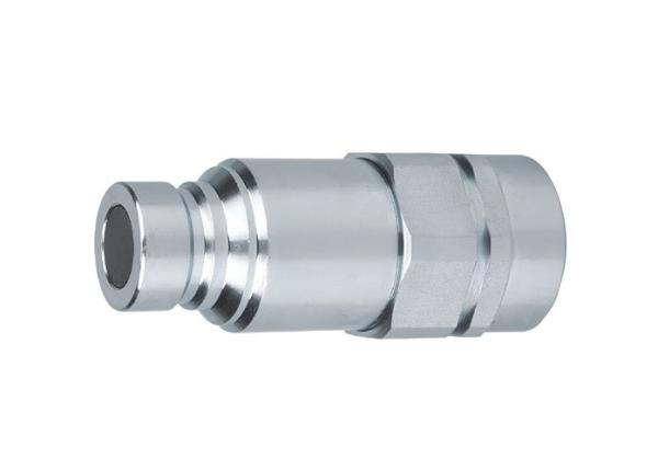 Zinc Plating Flat Face Hydraulic Coupling QKFH Series​ Agriculture With Heat