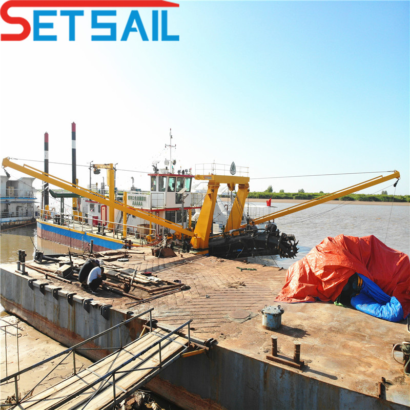 Booster Station Hydraulic Suction Pump Dredger Used Dredging Project