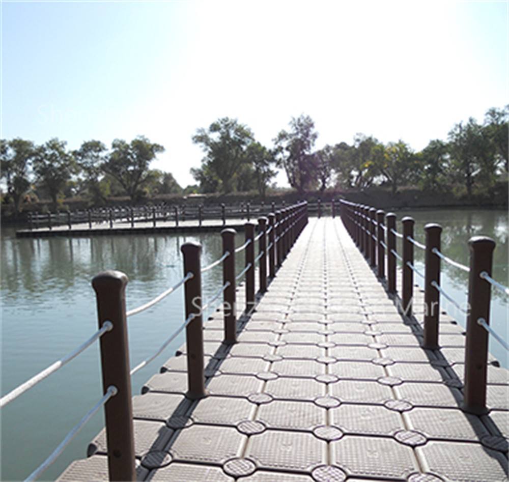 HDPE Material Marine Modular Floating Pontoon Dock Cube Floating Jet Ski Dock