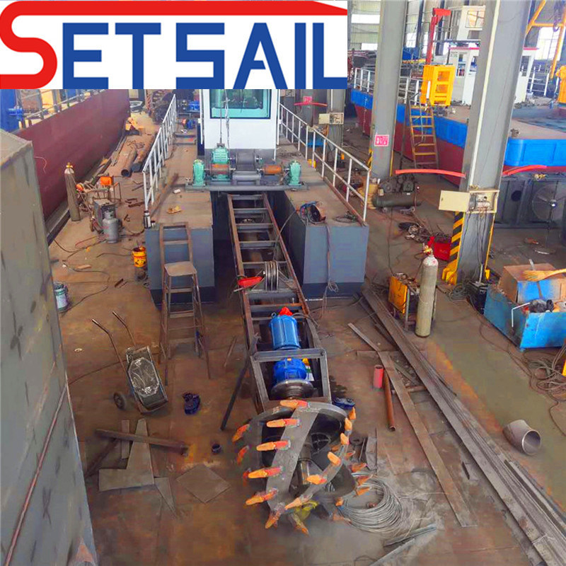 Full New Water Flow 2000m3 River Sand Cutter Dredger