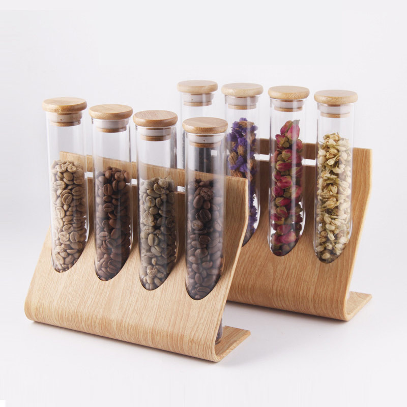 1000ml Hygienic Candies Borosilicate Glass Storage Tank