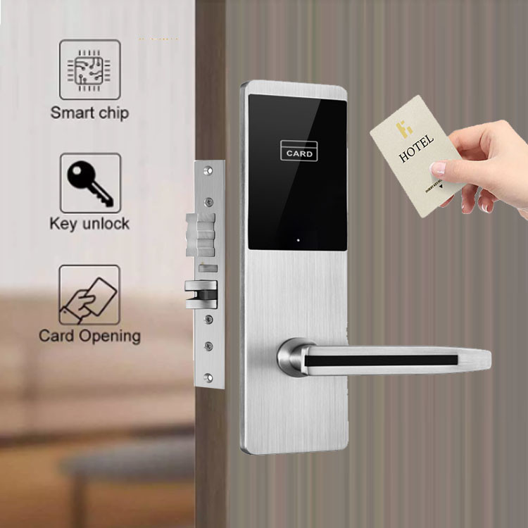AA Alkaline Rfid Smart Door Lock