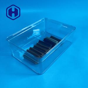 Rectangular Bpa Free 40oz PET Clear Plastic Box No Handle