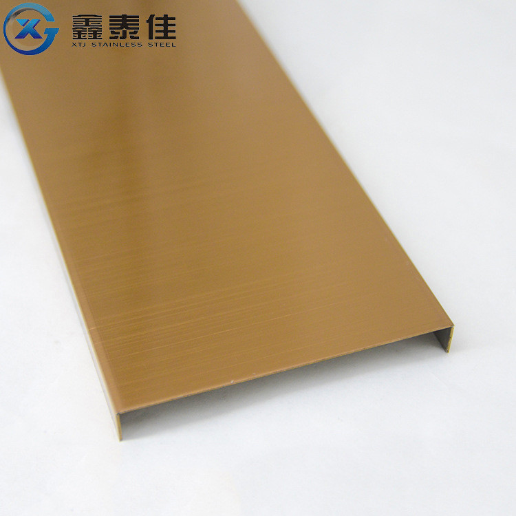 201 304 mirror stainless steel C shape decorative trim for tiles and walls