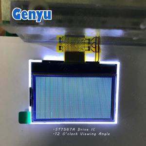 1.7 Inch 128 * 64 LCD Display FFSTN Negative 1.8V 21PIN Parallel Interface