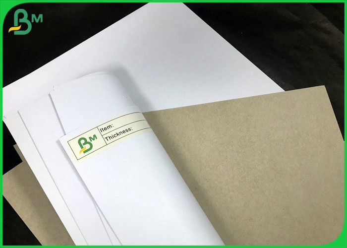 100% Recycled White Top Duplex Board Gray Back 230GSM Jumbo Roll or sheet