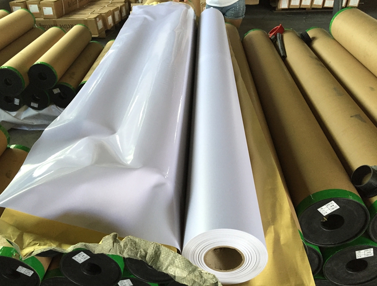 High Performance Backlit Flex Banner , Vinyl Flex Banner Anti - Corrosive