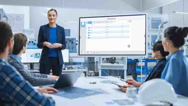 interactive flat panel class interactive whiteboard for smart classrooms Lcd Touch Screen All In One PC Smart Whiteboard Interactive Flat Panel For