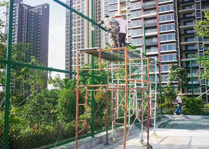 Stadium Garden 2.0m Height Galvanised Chain Link Fencing