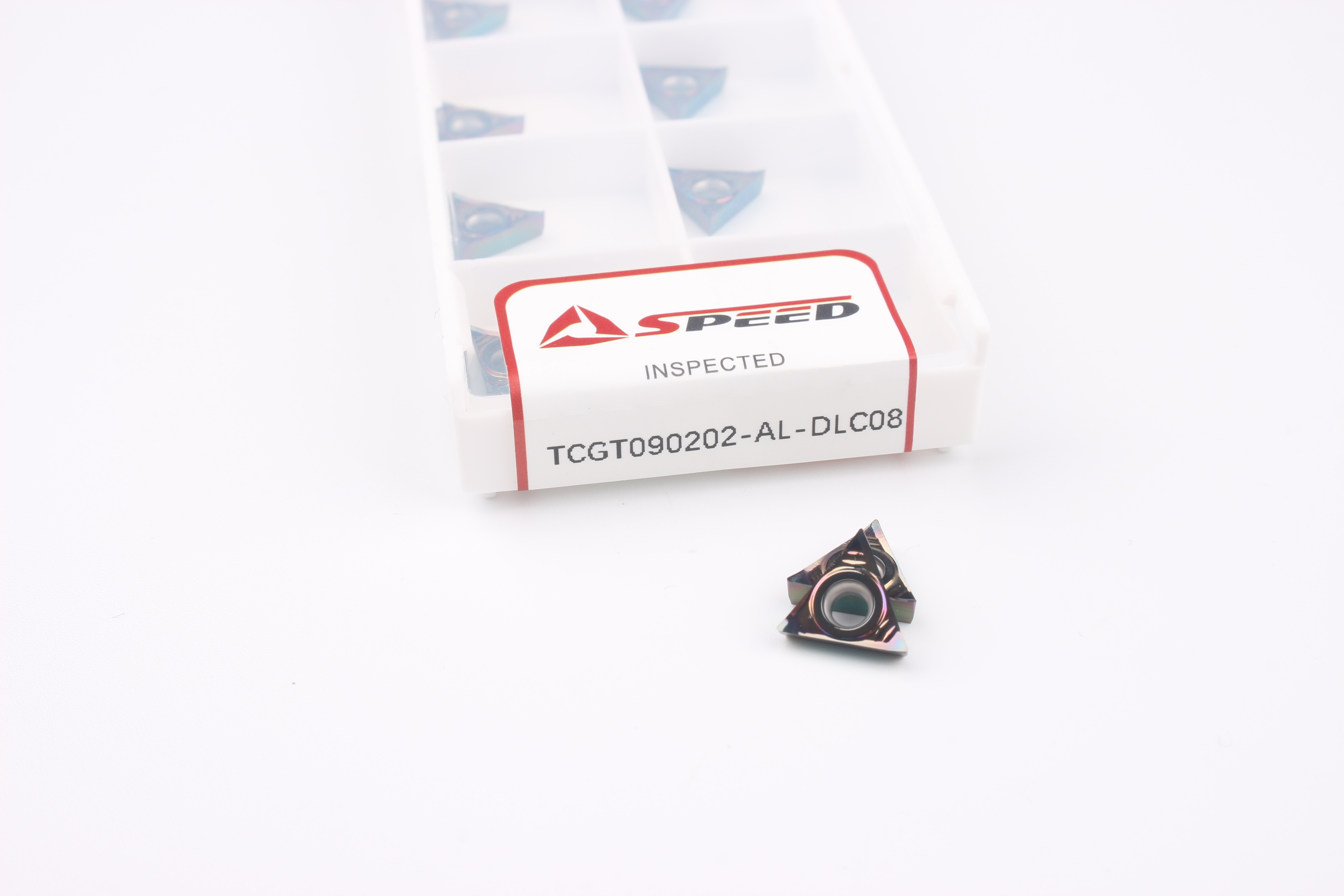 CNC Turning Carbide Insert For Aluminum TCGT110202 PVD Coating