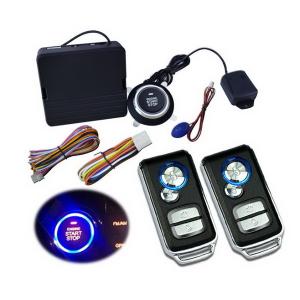 Car security Alarm system with smart button start engine funtion