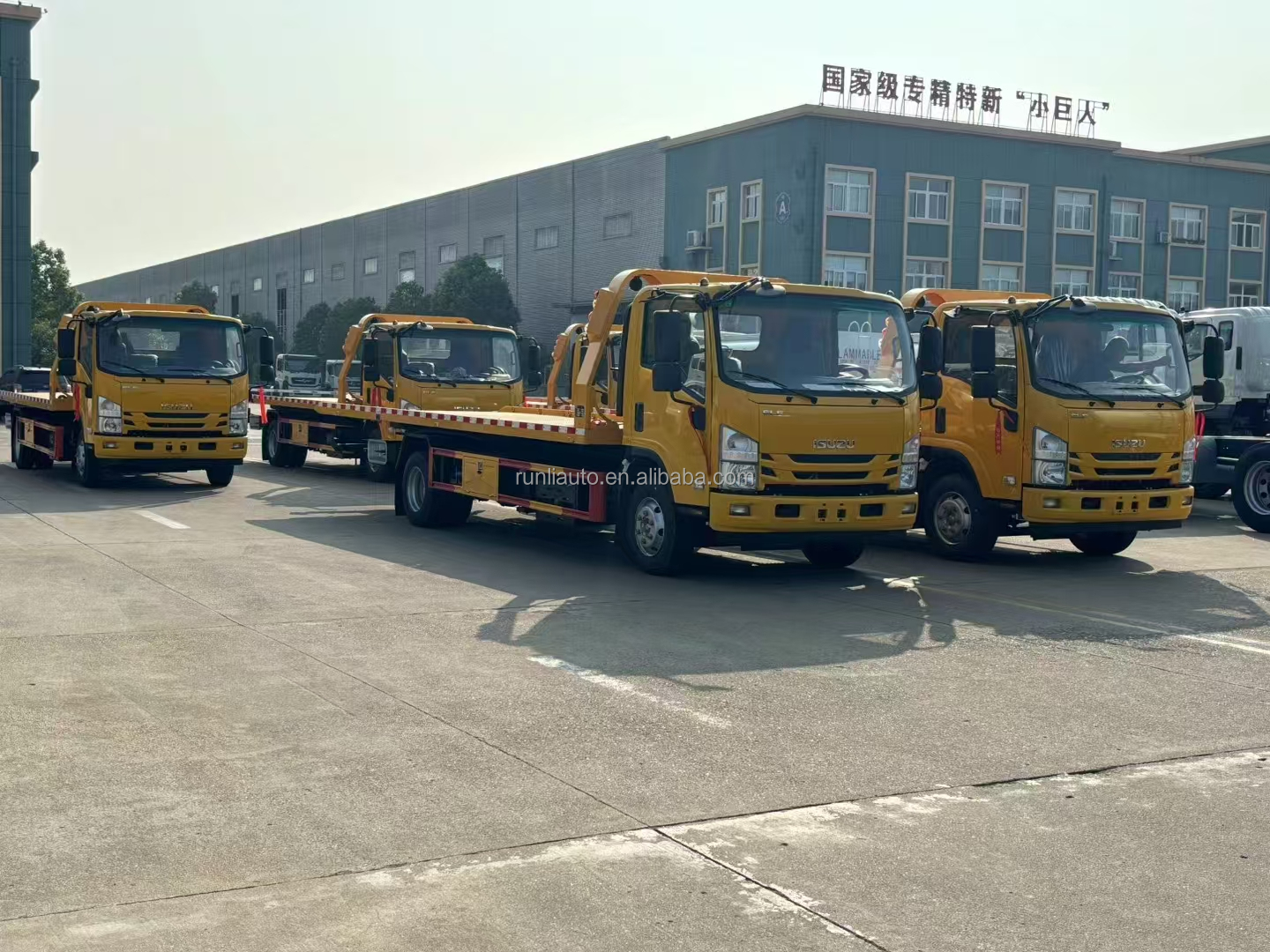 China Factory Customized 4Ton Flatbed Wrecker Tow Truck Body Tow Truck Wrecker Bed Kit Tow Truck Bed