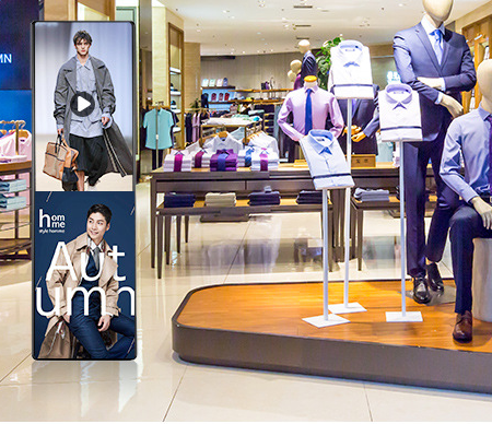 Indoor LED Poster Display P2 Portable Digital Advertising Display