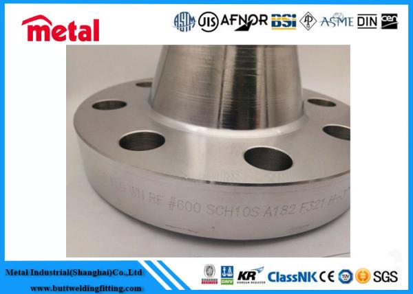 Stainless Steel RF Alloy Steel Flanges Welding Neck A182 321H Forged Fatigue