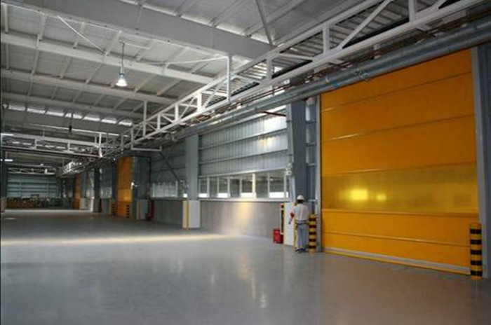 Manual Remote Control High Speed Roller Shutter Doors Wind Resistance