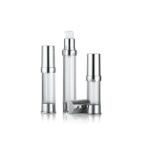 50ml 120ml Straight Round Toner Bottle Airless Lotion Container Double Wall