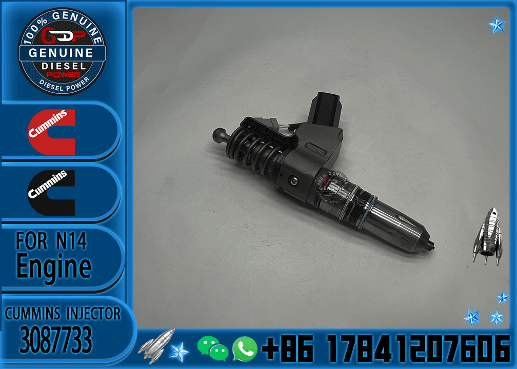 New High Quality Diesel Spare Parts Common Rail Fuel Injector 3411691 3411765 3087733 3095086 3411767 For CUMMINS QSN14