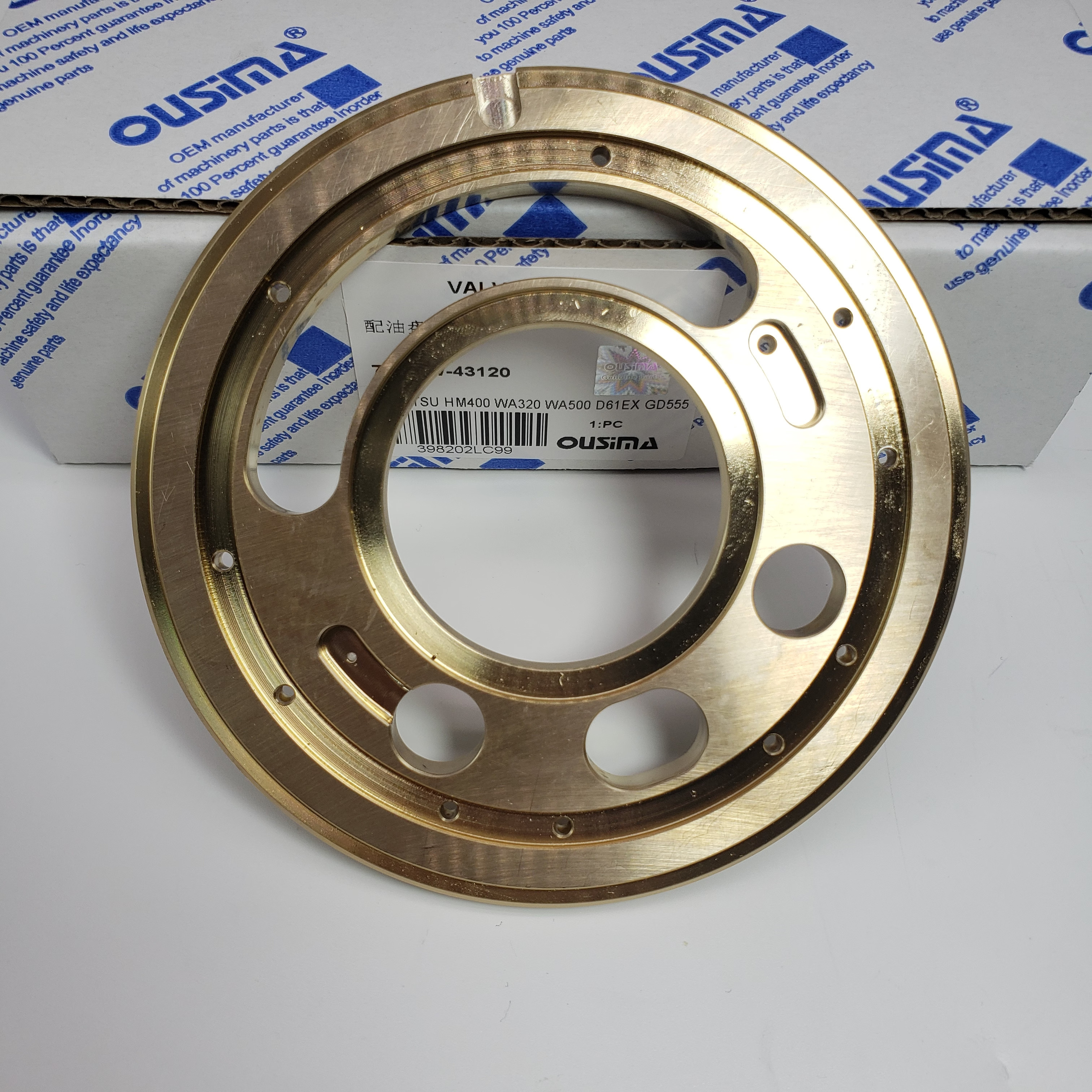 Plate Valve 708-1W-43120 For Komatsu WA320 WA500 HM400 D61EX