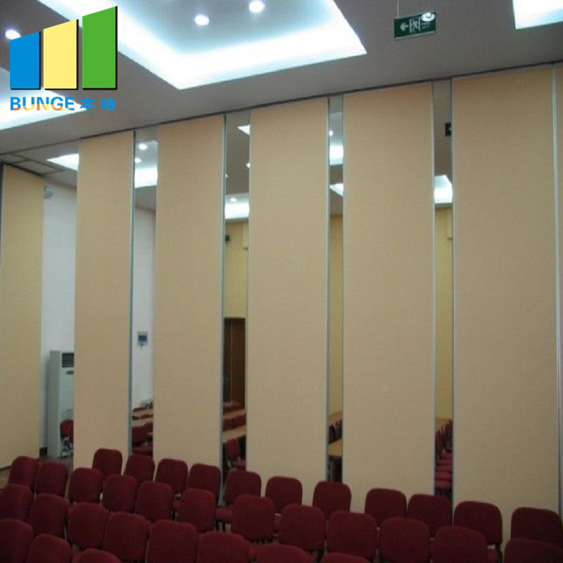 Banquet Hall Mobile Rooms Dividing System Sound Proofing Partitions For Office