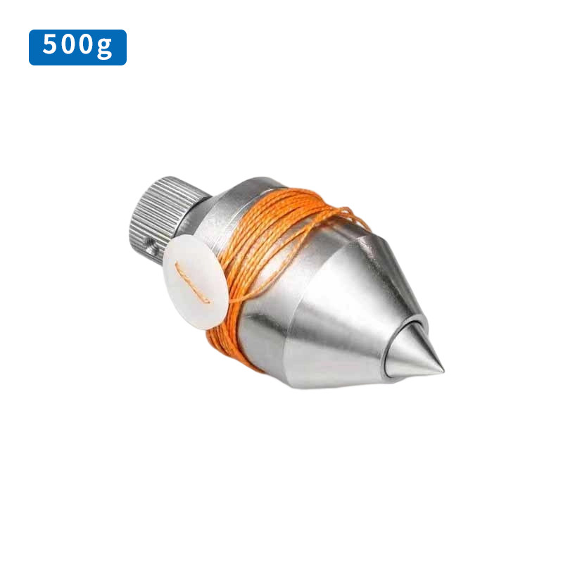 High-Precision Stainless Steel Plumb Bob for Accurate Vertical Alignment Surveying and Mapping Plumb Bob Tip movable