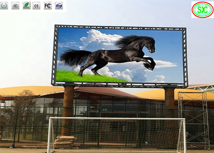 Waterproof Full Color LED Screens for Outdoor Advertising Wall Mounted or Freestanding Installation