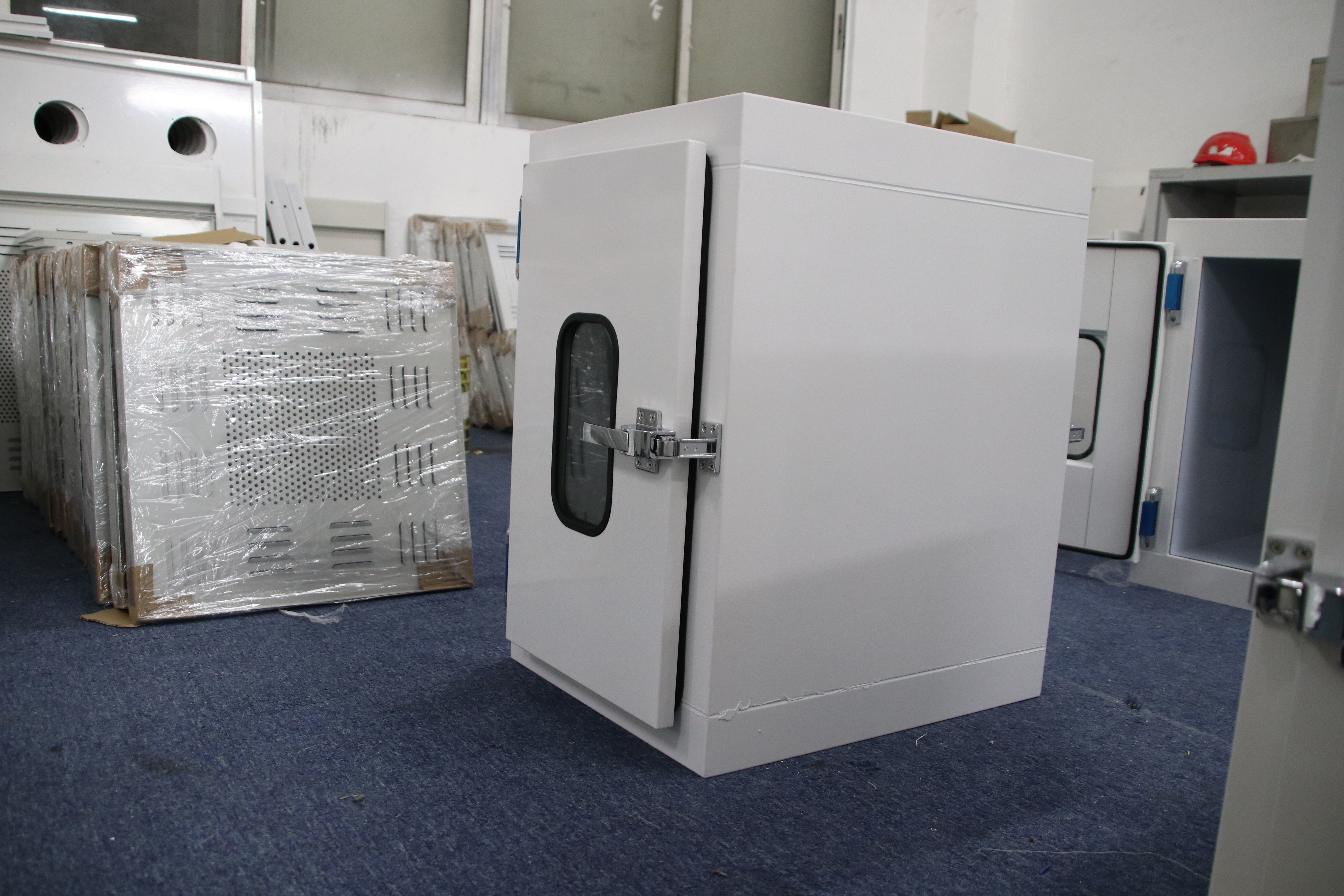 2800R/ Min ULPA Dynamic Static Pass Box Hepa Filter Stainless Steel Pass Box