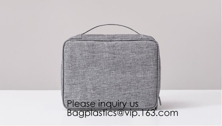 Trend Design Velvet Quilted Cosmetic Bag,Customized 2pcs Set Makeup Bag, Wholesale Travel Mens Toiletry Bags