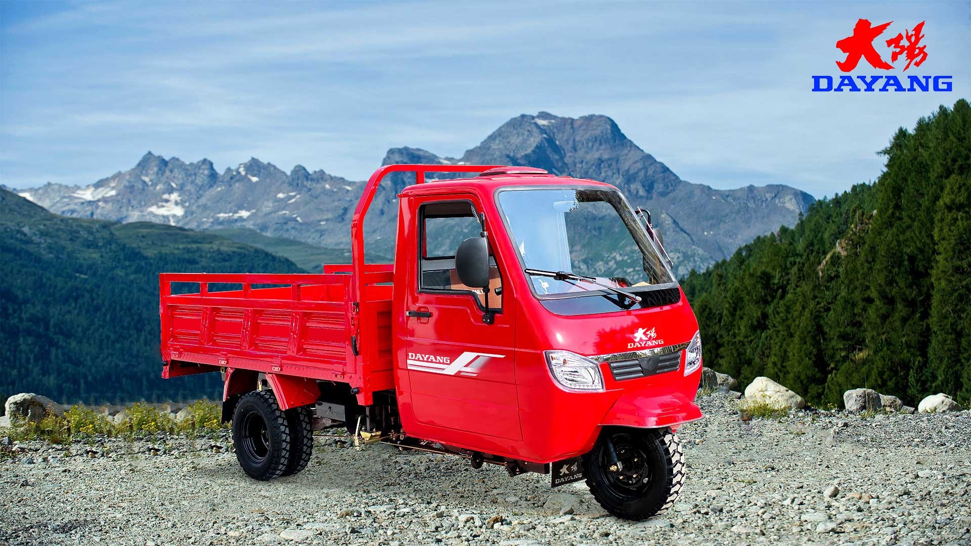 10-20L Fuel Tank Capacity 125cc Tricycle with Gasoline Transmission and 5.0-12 Tire Size
