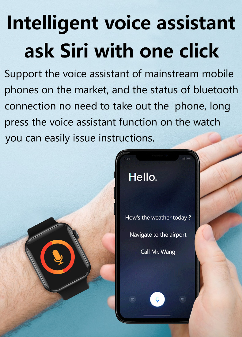 HL55+Smartwatch Electronic Bracelet Waterproof Sports ANDROID IOS Data Remote Camera T55+