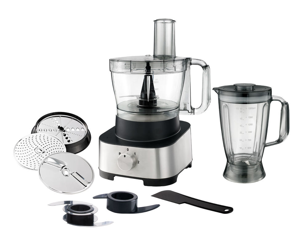 Food Preparation Stainless Steel Food Processor 1000W XL Bowl