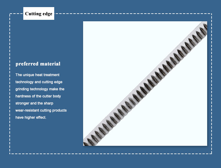 Flow Wrapping Anvils Zig Zag Cut Off Blade , Industrial Cutting Blades For Packing Machine