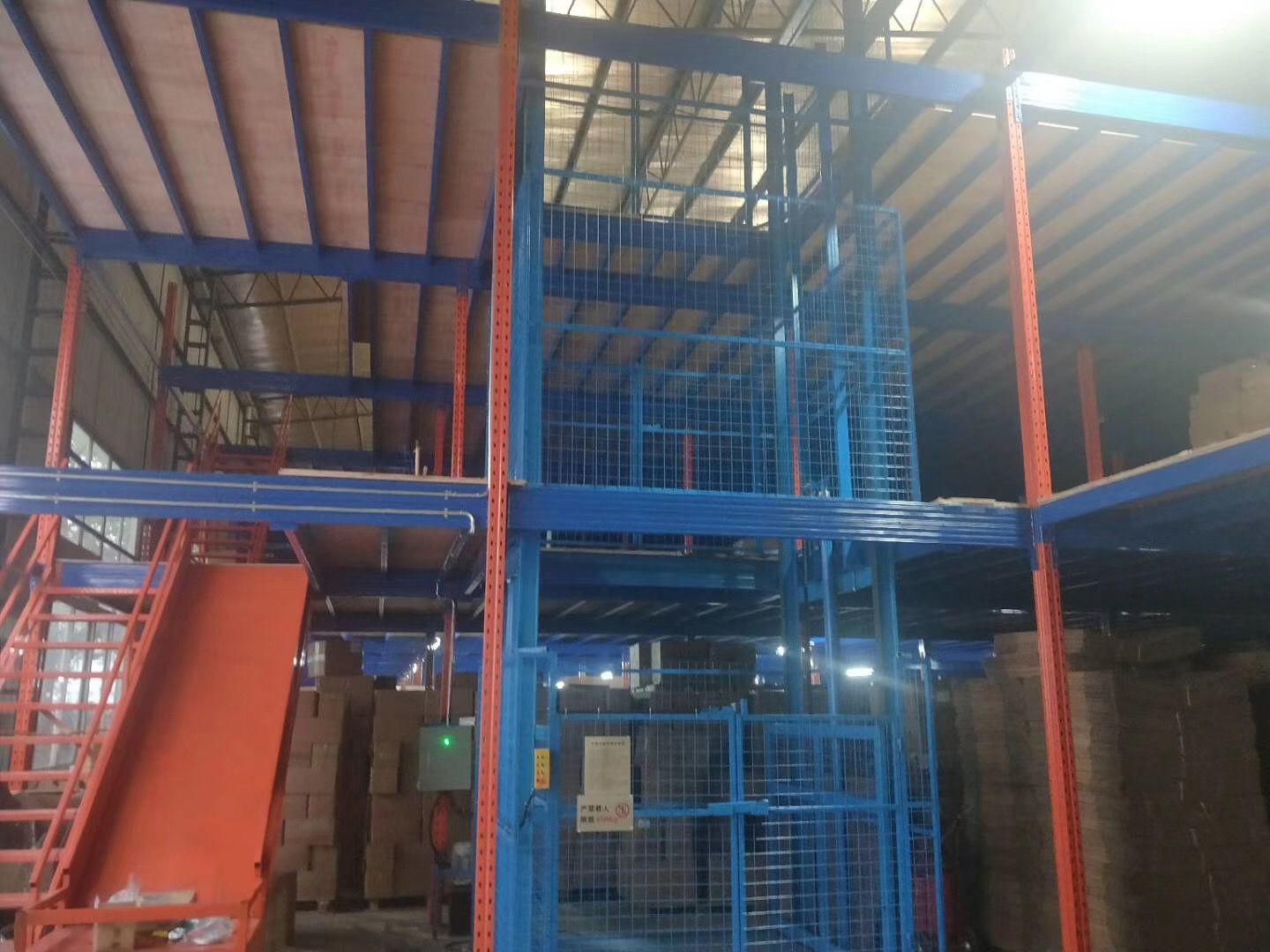 3000kg Steel Structure Platform Odm Custom Mezzanine Floors Rack