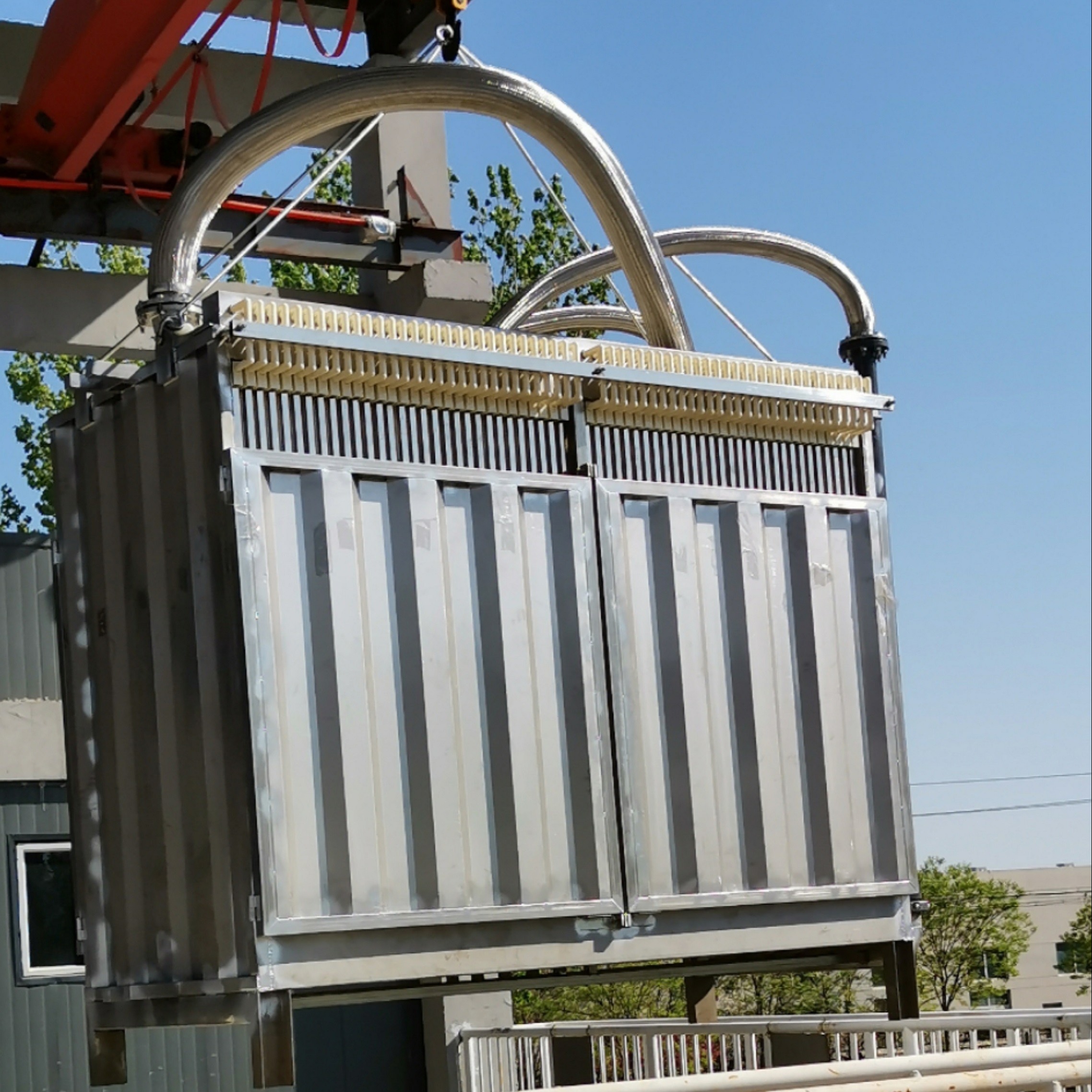18M2 MBR Membrane Module Elements Wastewater Treatment Hollow Fiber Module