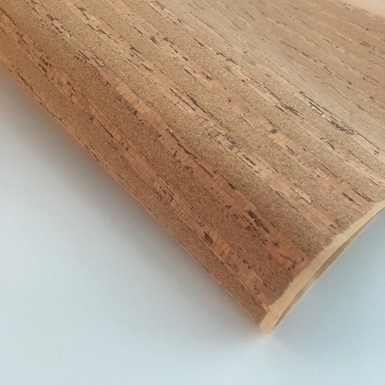 53'' Cork Leather Fabric Customized Color 0.4±0.05mm Thick For Shoes Application