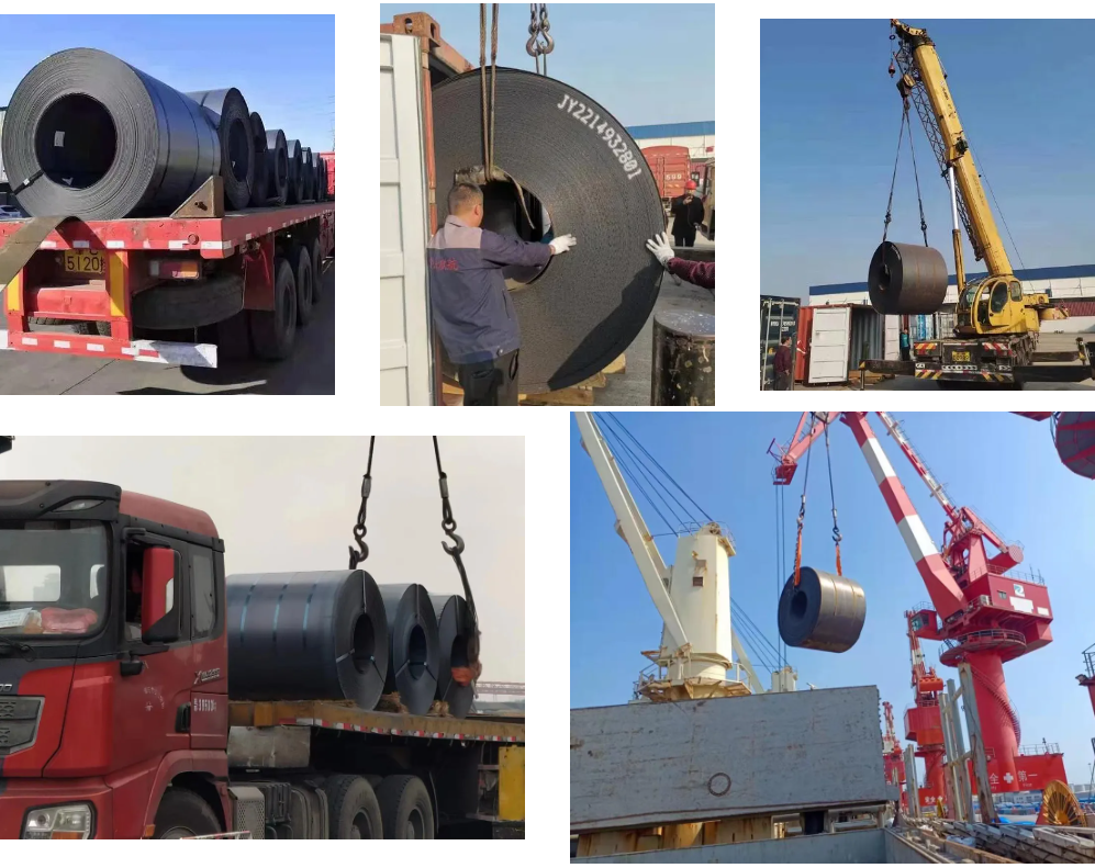 Refined Hot Rolled Carbon Steel Strip Coil 0.8mm-20mm Ss400 Q235B