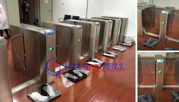 Intelligent Waist Height ESD Turnstile Competitive Price Automatic Barrier Gate