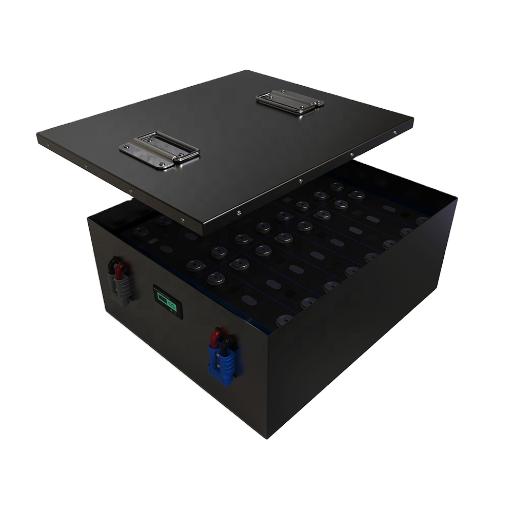 BMS Forklift Energy Storage Battery Pack , RV 72v 100ah Lifepo4 Battery Pack