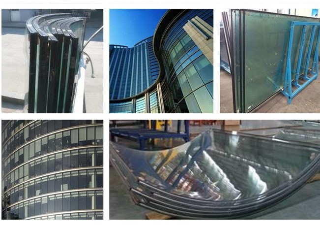 6A Bent Double Glazed Low E Insulated Glass